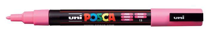 Popisovač akrylový UNI Posca PC-3M ružový