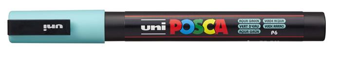 Popisovač akrylový UNI Posca PC-3M morský zelený