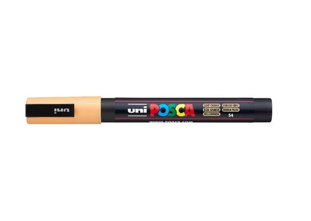 Popisovač akrylový UNI Posca PC-3M svetlooranžový