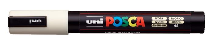 Popisovač akrylový UNI Posca PC-5M broskyňový