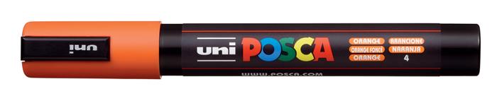 Popisovač akrylový UNI Posca PC-5M oranžový