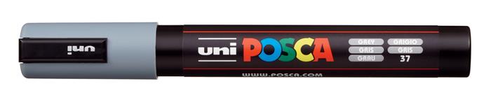 Popisovač akrylový UNI Posca PC-5M modrosivý