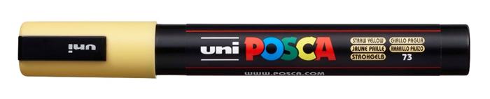 Popisovač akrylový UNI Posca PC-5M slamený žltý