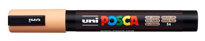 Popisovač akrylový UNI Posca PC-5M svetlooranžový