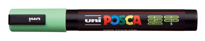 Popisovač akrylový UNI Posca PC-5M svetlozelený