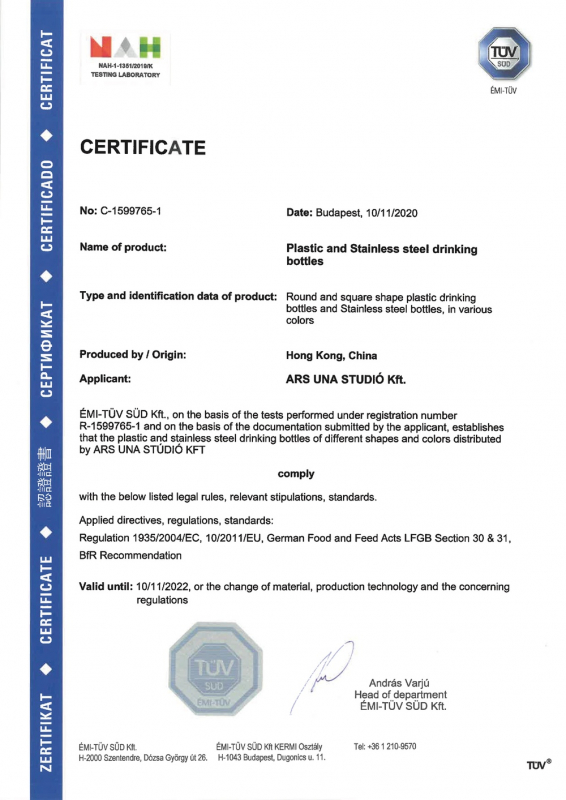 Zdravá fľaša 475ml MIDNIGHT WISH ARS UNA