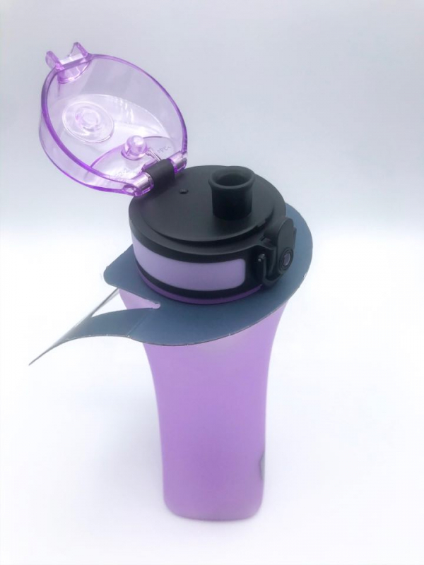 Zdravá fľaša 600ml tmavomodrá matná ARS UNA