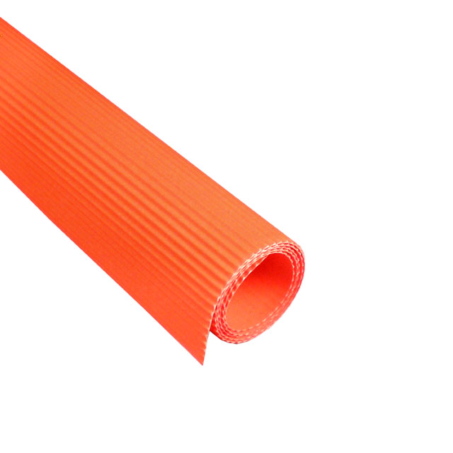 Vlnitý kartón 50x70 fluo oranžový