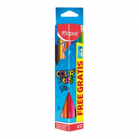 Pastelky MAPED/12 TRIANG''trojuholnkov tvar''+str.