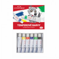 Temperov farby Concorde 6 farieb 12ml A65328