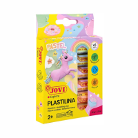 Plastelina JOVI pastel 90/6x15g na blistri