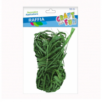 Hobby CraftFun rafia zelen 471478