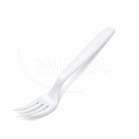 Vidlička biela/50ks 22007 18,5cm,znovu použiteľná