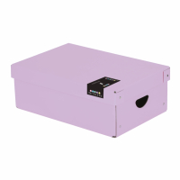 Krabica laminovaná PASTELINI fialová malá