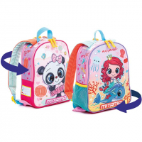 Batoh detsk MITAMA Panda/Syren obojstrann