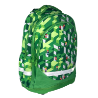 kolsk batoh anatomick REYBAG Green Pixel