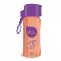 Zdravá fľaša 450ml oranžovo-fialová