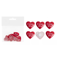 Dekor Srdieka I Love You 8ks/bal. 499396
