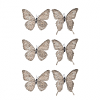 Motýle papierové/6 11cm DD56484