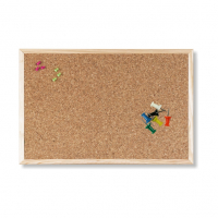 Kork tab.drev.ram60*90cm