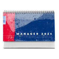 BAR Stolový kalendár pracovný MANAGER 2024