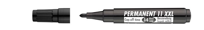 Popisovač ICO permanentný 11XXL 1-3mm čierny