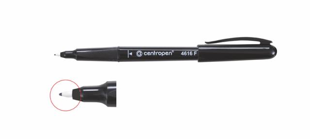 Popisovač na CD CENTROPEN 4616 0,6 čierny