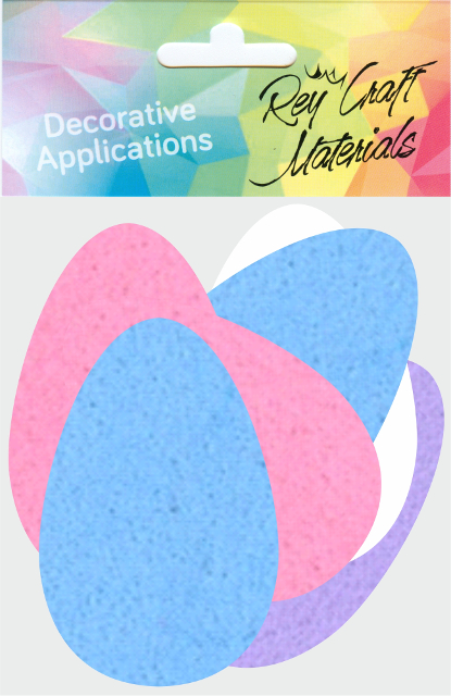 Hobby ReyCraft vajce mix 4 farieb/8