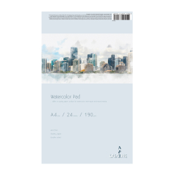 Skicr umeleck akvarel Creative A4 190g 24listov