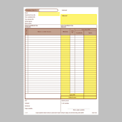 Dodaci list A4 dvojfarebn� samoprepis