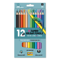 Pastelky trojhrann�+str�hatko ARS UNA/12 JUMBO