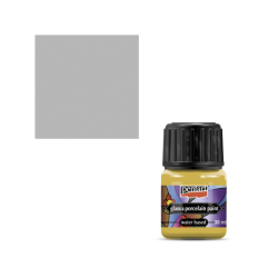 Farba na sklo a porceln 30ml strieborn 21349