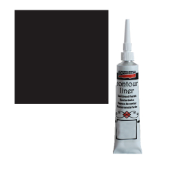 Farba kontrovacia 20ml, ierna 2463