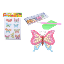 Kreat�vny set diamond n�lepky mot�le  033545