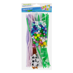 Hobby CraftFun pompom+enlia 553725