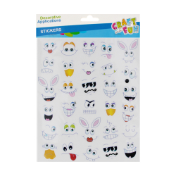 Hobby CraftFun samolepky emoji 555444