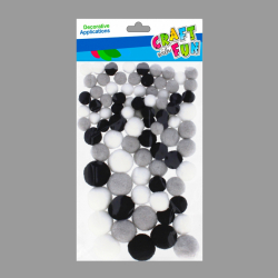 Hobby CraftFun pompom farebn 501474