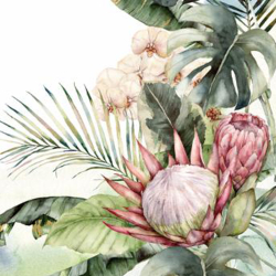 Papierov obrsky TI-FLAIR 33x33cm 3 vrstvov 3-40081FW