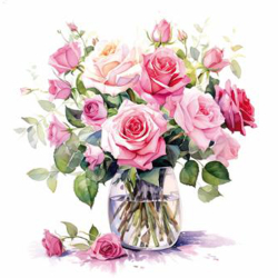 Papierov obrsky TI-FLAIR 33x33cm 3 vrstvov 3-67106RO