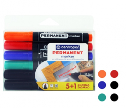 Popisova permanentn Centropen 8566/5+1
