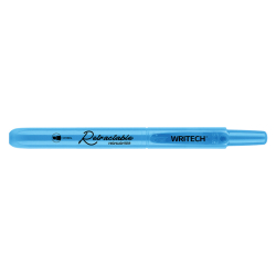 Zv�raz�ova� WRITECH CLICK fluo modr�
