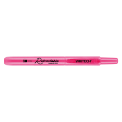 Zv�raz�ova� WRITECH CLICK fluo ru�ov�