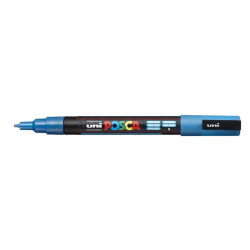Popisova� akrylov� UNI Posca PC-3M leskl� modr�