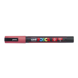 Popisova� akrylov� UNI Posca PC-3M leskl� �erven�