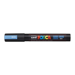 Popisova� akrylov� UNI Posca PC-5M metal modr�