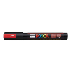 Popisova� akrylov� UNI Posca PC-5M fluo �erven�