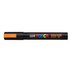Popisova� akrylov� UNI Posca PC-5M fluo oran�ov�