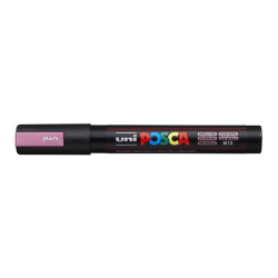 Popisova� akrylov� UNI Posca PC-5M metal ru�ov�