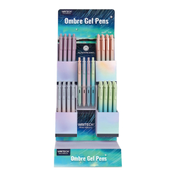 Pero g�lov� WRITECH Gradient Ombre pastel/72 display