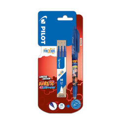 Pero gumovacie PILOT FRIXION NARUTO modr 0,7 + npl 3ks